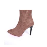 上品シルエット。ピンヒールレッドソール美脚ショートブーツ オフィスカジュアル 大人 | maison de LATIR | 詳細画像30 