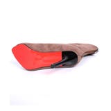 上品シルエット。ピンヒールレッドソール美脚ショートブーツ オフィスカジュアル 大人 | maison de LATIR | 詳細画像31 