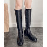 ジョッキーブーツ ニーハイブーツ ロングブーツ | maison de LATIR | 詳細画像6 