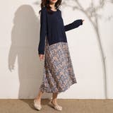 1枚でコーディネート完成。レイヤード風ドッキングワンピース 韓国ファッション 春 | maison de LATIR | 詳細画像23