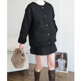 インナーパンツ付きで動きやすいハイウエストプリーツスカート ハイライズスカート … | maison de LATIR | 詳細画像21 