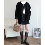 インナーパンツ付きで動きやすいハイウエストプリーツスカート ハイライズスカート … | maison de LATIR | 詳細画像29 