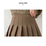 インナーパンツ付きで動きやすいハイウエストプリーツスカート ハイライズスカート … | maison de LATIR | 詳細画像33 