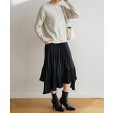 大胆なシルエットが華やかなランダムプリーツロングスカート 大人 上品 | maison de LATIR | 詳細画像8 