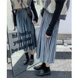 立ち姿が可愛い ベロアスカート Aラインスカート | maison de LATIR | 詳細画像9 