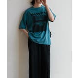 ビッグシルエットが可愛いオーバーサイズTシャツ カジュアル ミドル丈 | maison de LATIR | 詳細画像15