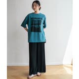 ビッグシルエットが可愛いオーバーサイズTシャツ カジュアル ミドル丈 | maison de LATIR | 詳細画像16