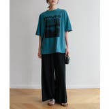 ビッグシルエットが可愛いオーバーサイズTシャツ カジュアル ミドル丈 | maison de LATIR | 詳細画像27