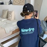 ビッグシルエットが可愛いオーバーサイズTシャツ カジュアル ミドル丈 | maison de LATIR | 詳細画像48