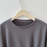 大人カジュアル今夏トレンドの半袖クロップドTシャツ。イチオシ夏服ショート丈T。 | maison de LATIR | 詳細画像16 