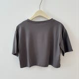 大人カジュアル今夏トレンドの半袖クロップドTシャツ。イチオシ夏服ショート丈T。 | maison de LATIR | 詳細画像20 
