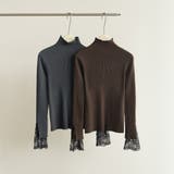 セーター タートルネック フリル | maison de LATIR | 詳細画像13