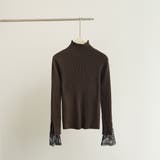 セーター タートルネック フリル | maison de LATIR | 詳細画像15