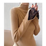 セーター タートルネック フリル | maison de LATIR | 詳細画像4