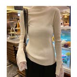 セーター タートルネック フリル | maison de LATIR | 詳細画像9