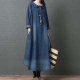 ブルー | ワンピース ワンピース 長袖 | maison de LATIR