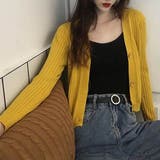 アウター カーディガン ショート丈 | maison de LATIR | 詳細画像20 