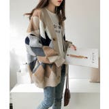 カーディガン アーガイル ダイヤ | maison de LATIR | 詳細画像1 