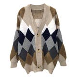 カーディガン アーガイル ダイヤ | maison de LATIR | 詳細画像11 