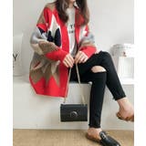 カーディガン アーガイル ダイヤ | maison de LATIR | 詳細画像7 