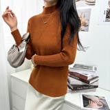 ブラウン | ニット セーター 長袖 | maison de LATIR