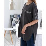 サラッと生地が気持ち良い！冬に活躍バックロゴ入りゆったりトップス 服 体系カバー | maison de LATIR | 詳細画像20 