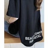 サラッと生地が気持ち良い！冬に活躍バックロゴ入りゆったりトップス 服 体系カバー | maison de LATIR | 詳細画像7 