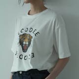 ホワイト | トップス Tシャツ ロゴ | maison de LATIR