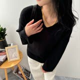 アウター vネック ニット | maison de LATIR | 詳細画像24