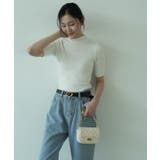 大人 上品半袖サマーニット オフィスカジュアル | maison de LATIR | 詳細画像15