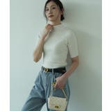 大人 上品半袖サマーニット オフィスカジュアル | maison de LATIR | 詳細画像16
