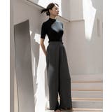 《9色展開》きちんと感も、快適さも。大人のための春服半袖リブトップス スプリング… | maison de LATIR | 詳細画像3 