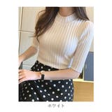 大人 上品半袖サマーニット オフィスカジュアル | maison de LATIR | 詳細画像56