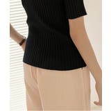 《9色展開》きちんと感も、快適さも。大人のための春服半袖リブトップス スプリング… | maison de LATIR | 詳細画像88 