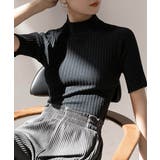 《9色展開》きちんと感も、快適さも。大人のための春服半袖リブトップス スプリング… | maison de LATIR | 詳細画像91 