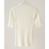 《9色展開》きちんと感も、快適さも。大人のための春服半袖リブトップス スプリング… | maison de LATIR | 詳細画像93 