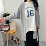 グレー | 暖か上品ボリュームスリーブドルマンニットカーディガン コーディガン カーデ | maison de LATIR