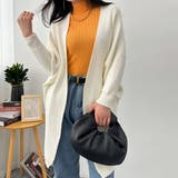 暖か上品ボリュームスリーブドルマンニットカーディガン コーディガン カーデ | maison de LATIR | 詳細画像40