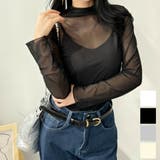 トレンドのマスト！透け感が大人シアーシャツ シアーシャツ セクシー | maison de LATIR | 詳細画像1 