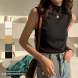 無地カットソー 無地tシャツ ノースリーブ | maison de LATIR | 詳細画像1