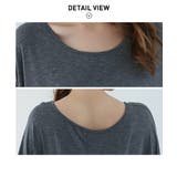 ドレープ チュニック カットソー | maison de LATIR | 詳細画像56 