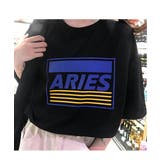 夏服メンズライクなサイズ感が可愛いオーバーサイズロゴT 二の腕も日差しもさりげな… | maison de LATIR | 詳細画像11 