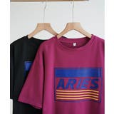 夏服メンズライクなサイズ感が可愛いオーバーサイズロゴT 二の腕も日差しもさりげな… | maison de LATIR | 詳細画像19 