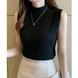 《9色展開》一枚でも重ね着でも!季節の変わり目に頼れる、春顔ノースリーブ。上品モ… | maison de LATIR | 詳細画像4
