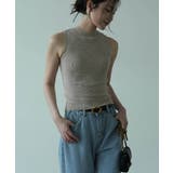 《9色展開》一枚でも重ね着でも!季節の変わり目に頼れる、春顔ノースリーブ。上品モ… | maison de LATIR | 詳細画像5