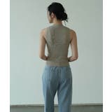 《9色展開》一枚でも重ね着でも!季節の変わり目に頼れる、春顔ノースリーブ。上品モ… | maison de LATIR | 詳細画像61
