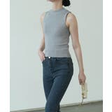 《9色展開》一枚でも重ね着でも!季節の変わり目に頼れる、春顔ノースリーブ。上品モ… | maison de LATIR | 詳細画像64