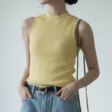 クリーム | 《9色展開》一枚でも重ね着でも!季節の変わり目に頼れる、春顔ノースリーブ。上品モ… | maison de LATIR