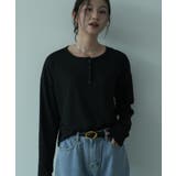 カジュアルな着回しに重宝するヘンリーネックカットソー シンプル 可愛い | maison de LATIR | 詳細画像32