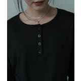 カジュアルな着回しに重宝するヘンリーネックカットソー シンプル 可愛い | maison de LATIR | 詳細画像37